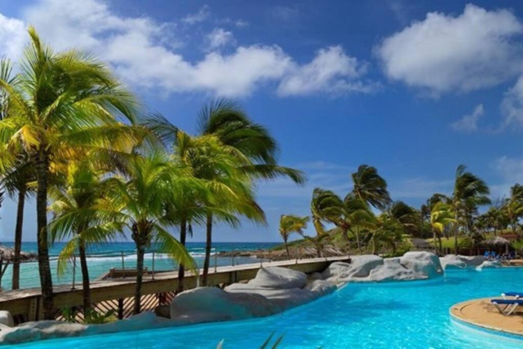 Tropical Cocooning Aparthotel Saint-Francois  Exteriör bild